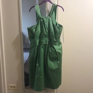 clover green bridesmaid dress